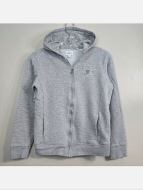 Diesel Kids ONLY THE BRAVE Unisex Grey Zip-Up Hoodie, Size 10-12* ~ EUC